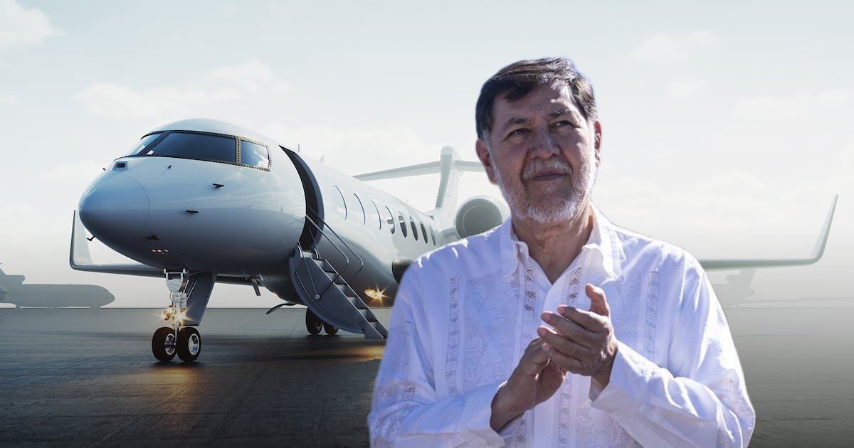 Norona-renta-avion-privado-para-realizar-gira-por-Coahuila-por-2-mil-dolares-la-hora